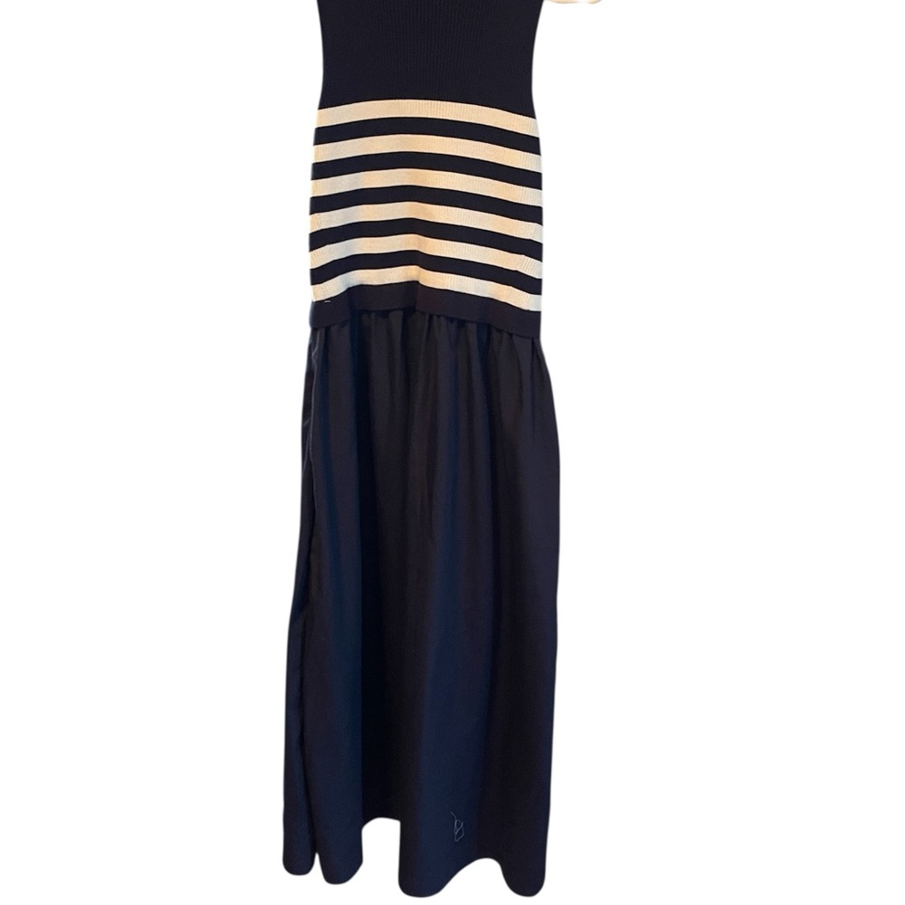 B44 Lulu's Stylish Black and White Striped  Dress